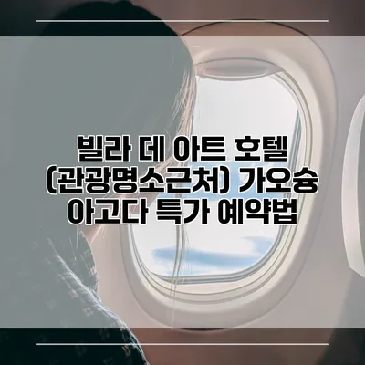 빌라 데 아트 호텔 (관광명소근처) 가오슝 아고다 특가 예약법