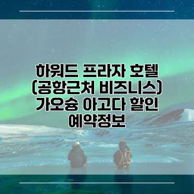 하워드 프라자 호텔 (공항근처 비즈니스) 가오슝 아고다 할인 예약정보