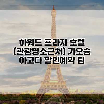하워드 프라자 호텔 (관광명소근처) 가오슝 아고다 할인예약 팁