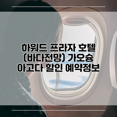 하워드 프라자 호텔 (바다전망) 가오슝 아고다 할인 예약정보